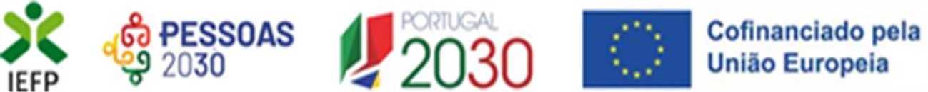 Cofinanciado pela União Europeia, Portugal 2030 e Pessoas 2030, com apoio do IEFP
